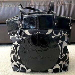 Authentic Coach Signature Laura Tote